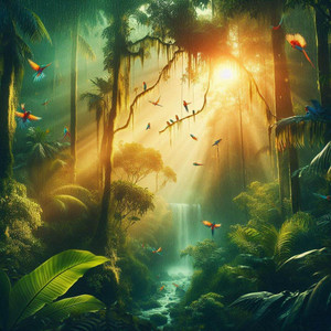 Rainforest Meditation by Black Wilson