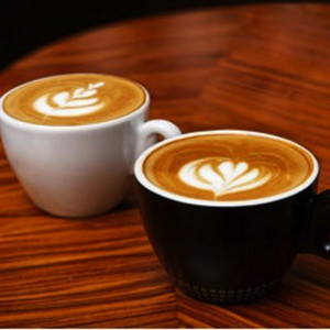 Sunlight on the Counter by relaxing coffee