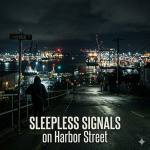 Sleepless Signals on Harbor Street by TITI MUSIC HEAT