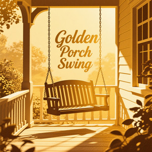 Golden Porch Swing by BIN KARLINA