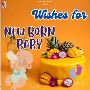 Wishes For New Born Baby - Single