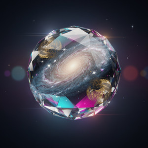 Crystal Galaxy by Novytrix