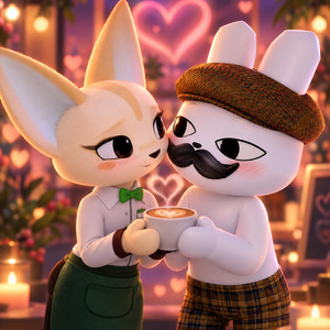 Barista & Barney Love Story in Animal Hospital by Croco Beat