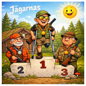 Plåtstig i Borås by Jägarnas