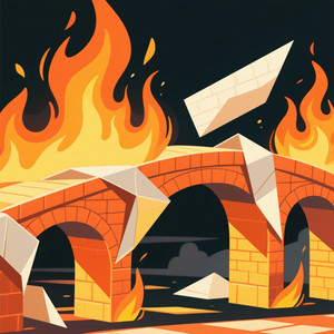 Burning Paper Bridges by RNCLX