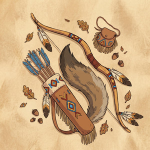bow & arrows by Tula Wolf