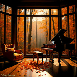 Autumn in love with its own sadness by Edgar Tuniyants