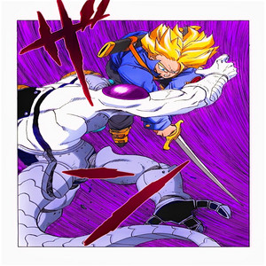 Super Saiyan Trunks Destruction Of Frieza(Johnny Ray Rabano