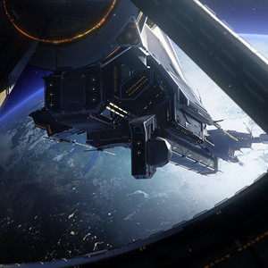 Space Walk - Herta Space Station (from Honkai: Star Rail) by Gakkun
