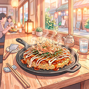 Okonomiyaki by Sushi Loops