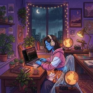 Medianoche, Lluvia y Beats Suaves by Tatiana Blue Beats