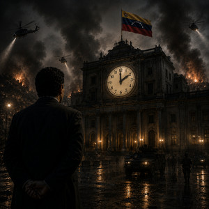 Watching the clock by Reinier Chacon
