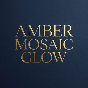 Amber Mosaic Glow by DHLI