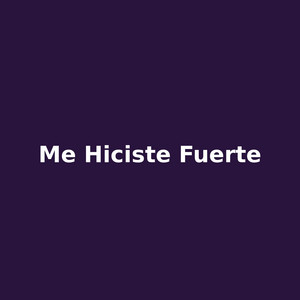 me hiciste fuerte by Leon Amargo