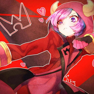 heart stamp by Kuribu