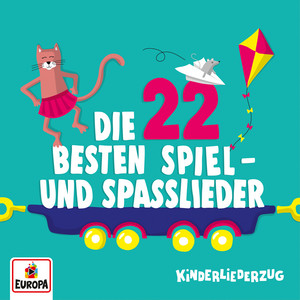 Kinderliederzug - Die 22 besten Spiel- & Spaßlieder cover