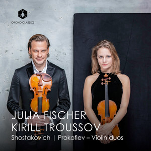 5 Pieces for 2 Violins & Piano (Arr. for 2 Violins & Piano by Lev Atovmyan): No. 1, Prelude. Moderato by Dmitri Shostakovich, Julia Fischer, Kirill Troussov, Henri Bonamy