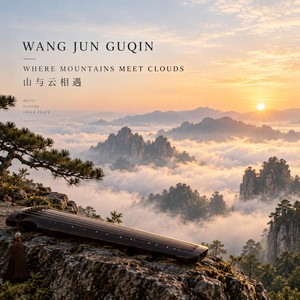 Where Mountains Meet Clouds 山与云相遇 by Wang Jun Guqin