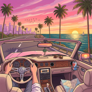 Sunset Cruisin' by SunShun, Gabb.