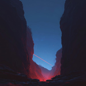 Red Signal in the Valley by Azure Rooms