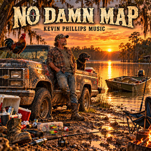 NO DAMN MAP by KEVIN PHILLIPS OUTDOORS