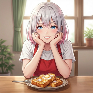 日曜日はフレンチトースト by AI：玲