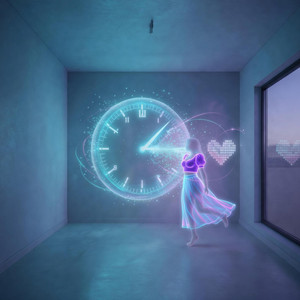 Blue Clock Ghosts by Riyan Rivaldo