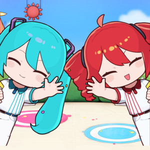 competing program (feat. HATSUNE MIKU & KASANE TETO) by Inukai, Hatsune Miku, Kasane Teto