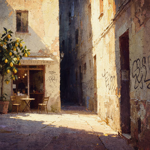 Sunlit Alleys by Lemmonaire