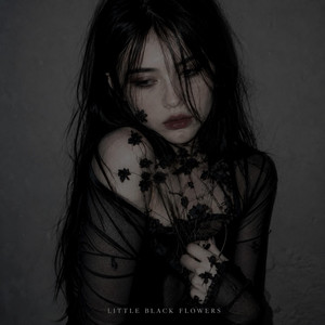 Little Black Flowers by Alkazareno