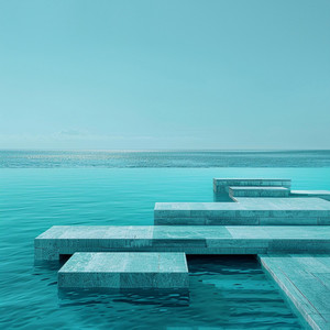Floating Grid by Pixel Clouds