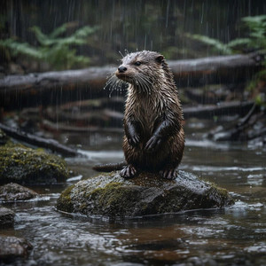 Fluid Motion by rain otter