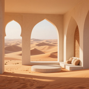 Golden Oasis by Zainab Schmidt