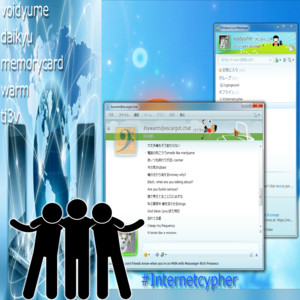#Internetcypher (feat. Daikyu, memorycard, warm & ti3v) by voidyume, Daikyu, memorycard, warm, ti3v