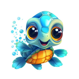 La Tortuguita Azul by Liora Sunny