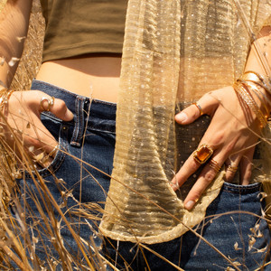 Gold & Blue by Cordelia Fox