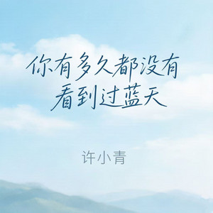 你有多久都没有看到过蓝天 by 许小青