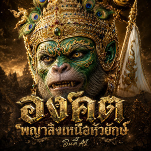 องคต พญาลิงเหนือหัวยักษ์ by อินดี้ AI