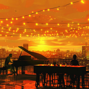 Soft Keys at Sunset by Saffron Keys