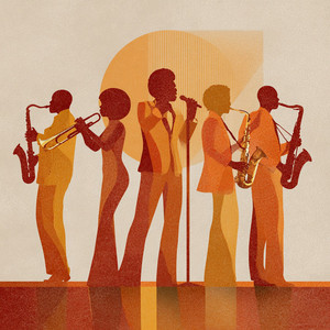 Midnight Waves by Marcellus Blue and The Velvet Saxes