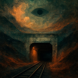 Empty subway seats by Brilk