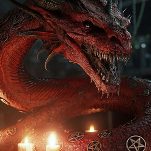 RED SERPENT by Dark Sorceress