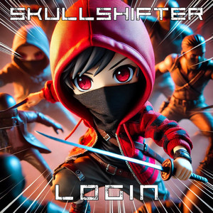 LOGIN — cover art by Skullshifter