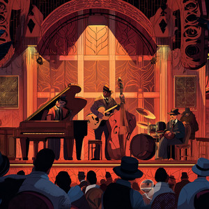 Glass Piano Shadows by Dorian Vale