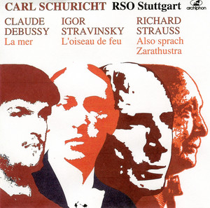 Debussy: La mer - Stravinksy: The Firebird Suite - Strauss: Also sprach Zarathustra (1952-1957) album