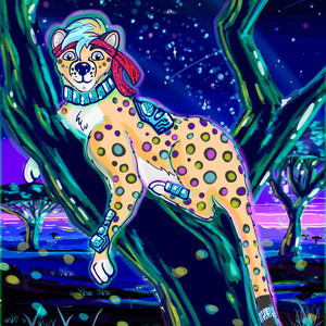 the cyber savannah national anthem by PixelCheetah