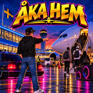 Åka hem by Tjuren på dal