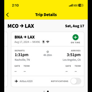 Mco 2 Lax