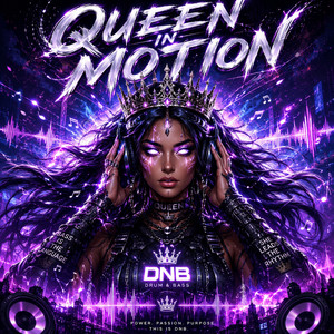 Queen in motion by RIDDZ, Drum and bass princess