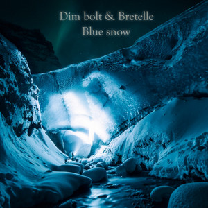 Blue snow